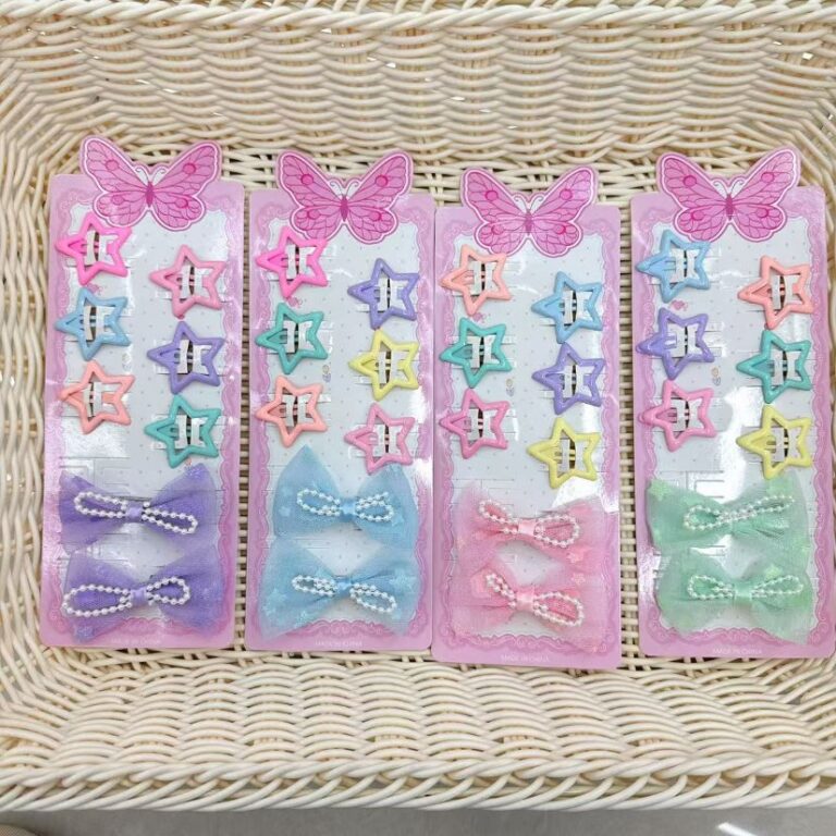 Children's hair accessories Kids' Star Hair Clip Set