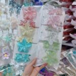 Claw clip Plumeria Flower Claw Clip 3-Piece Set