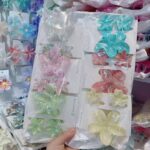 Claw clip Plumeria Flower Claw Clip 3-Piece Set
