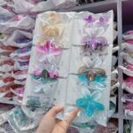Claw clip Plumeria Flower Claw Clip 3-Piece Set