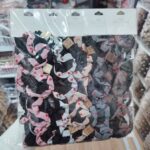 Rubber band Bubble Bead Rhinestone High-Elastic Terry Hair Ties