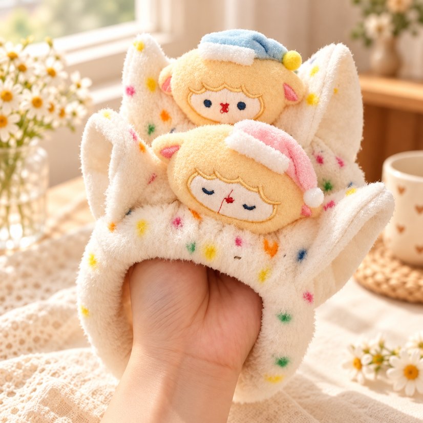 Headband Cartoon Plush Hair Headband