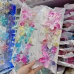 Claw clip Plumeria Flower Claw Clip 3-Piece Set